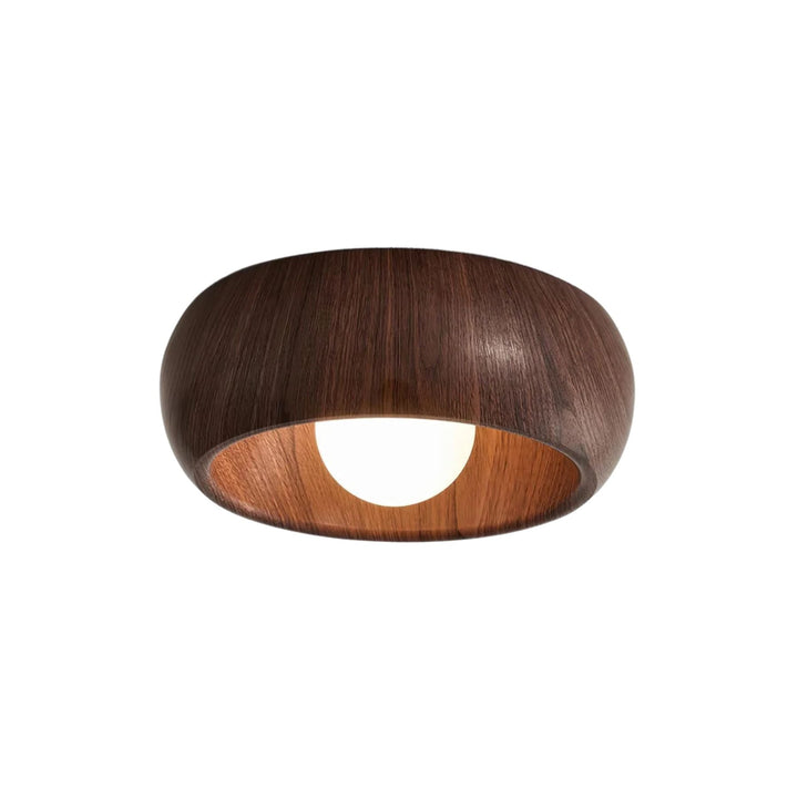Minimalist Modern Wooden LED Ceiling Lamp
