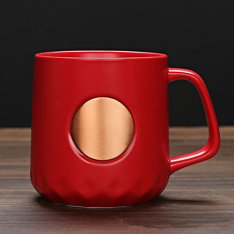 Bronze Creative Cup for Starbucks Lovers-Orizon Depot