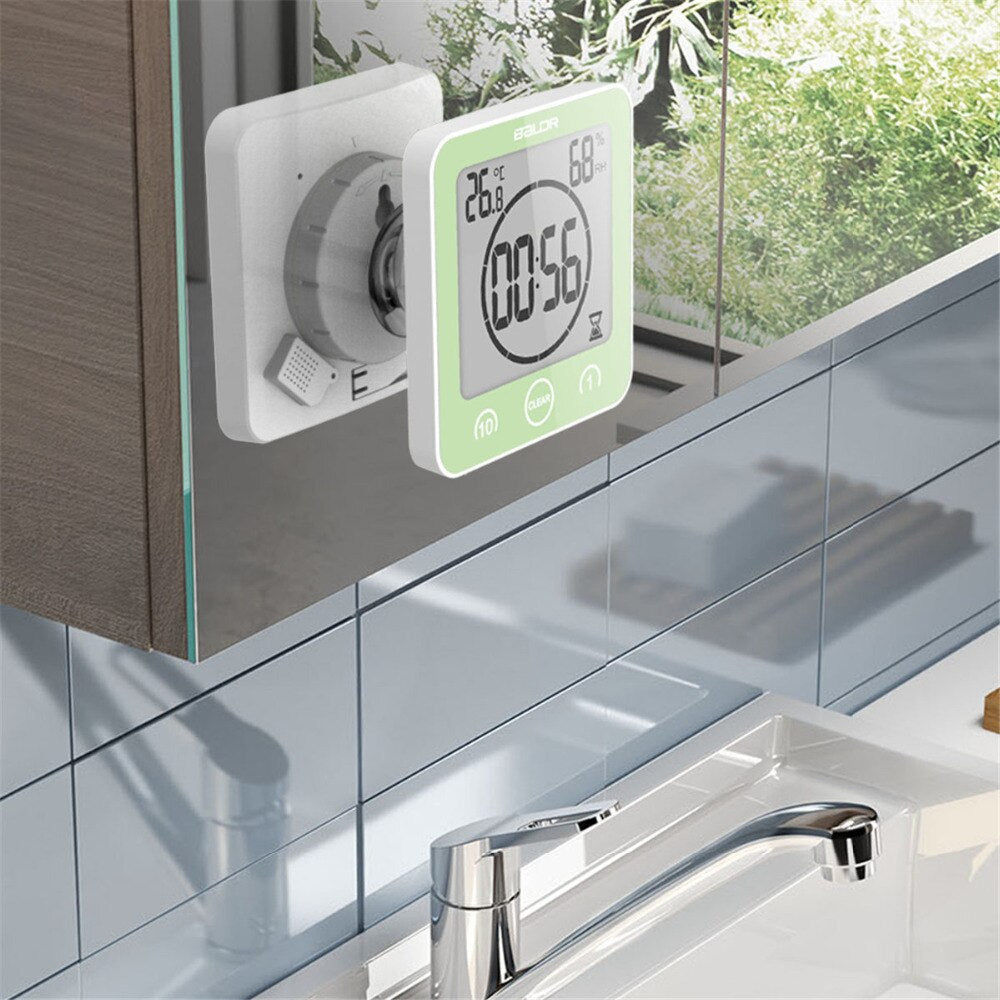 Waterproof Shower Clock - Stay on Time Even in the Bathroom!-Orizon Depot