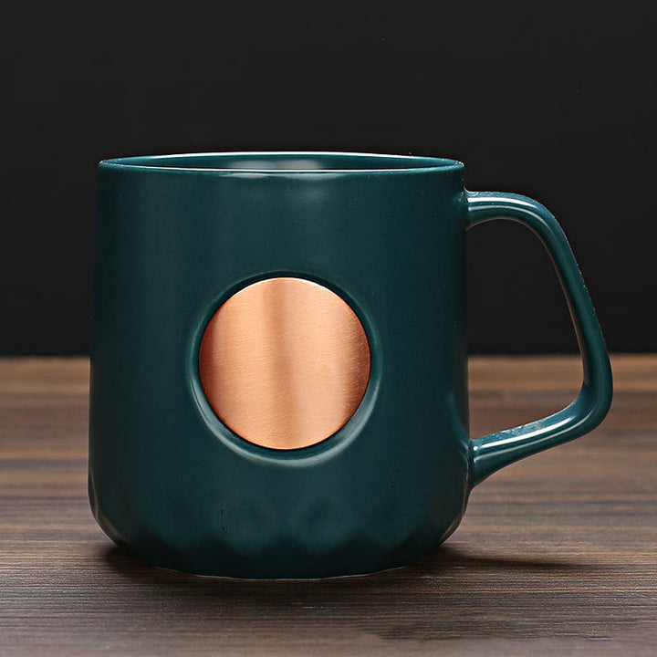 Bronze Creative Cup for Starbucks Lovers-Orizon Depot