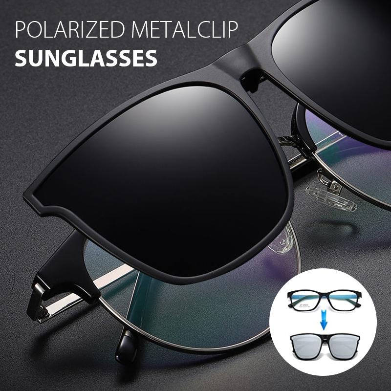 Polarized Clip-On Flip-Up Sunglasses for Enhanced Vision-Orizon Depot