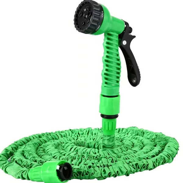 Expandable Garden Water Hose - Durable, Lightweight, and Flexible