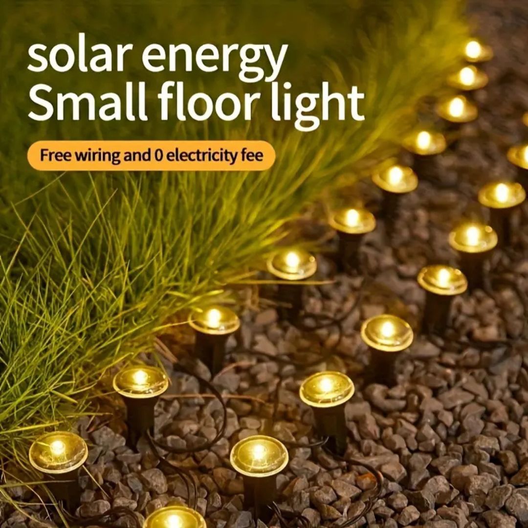 15-Pack Solar Garden Path Lights for Outdoor Illumination-Orizon Depot
