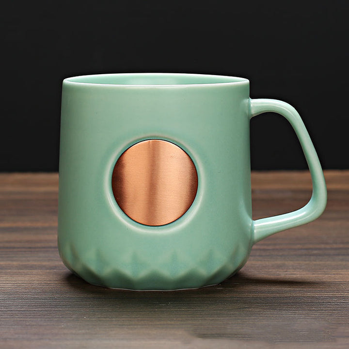 Bronze Creative Cup for Starbucks Lovers-Orizon Depot