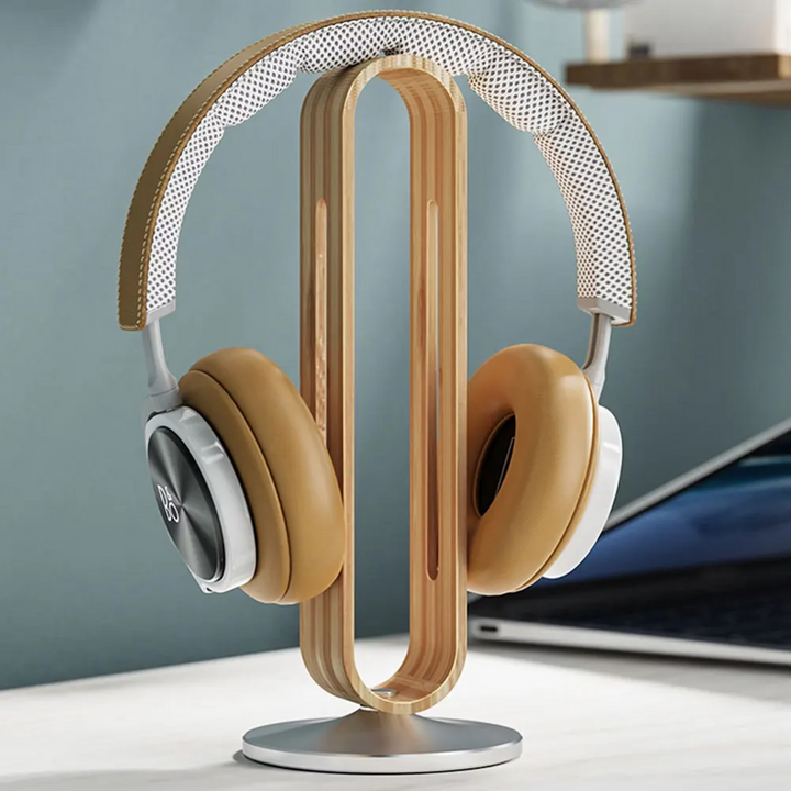 Eco-Friendly Headphone Stand for Organized Audio Accessories-Orizon Depot