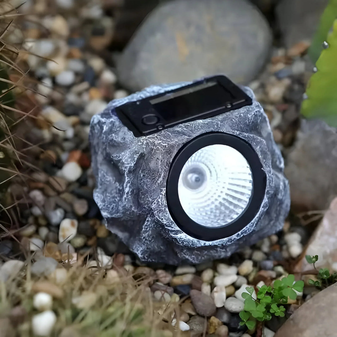 Solar Rock Garden Light for Outdoor Illumination-Orizon Depot