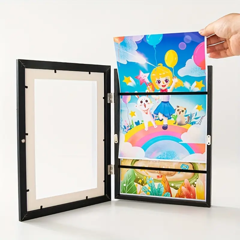 Kids' Art Projects Display Frame for Creative Artwork Storage-Orizon Depot
