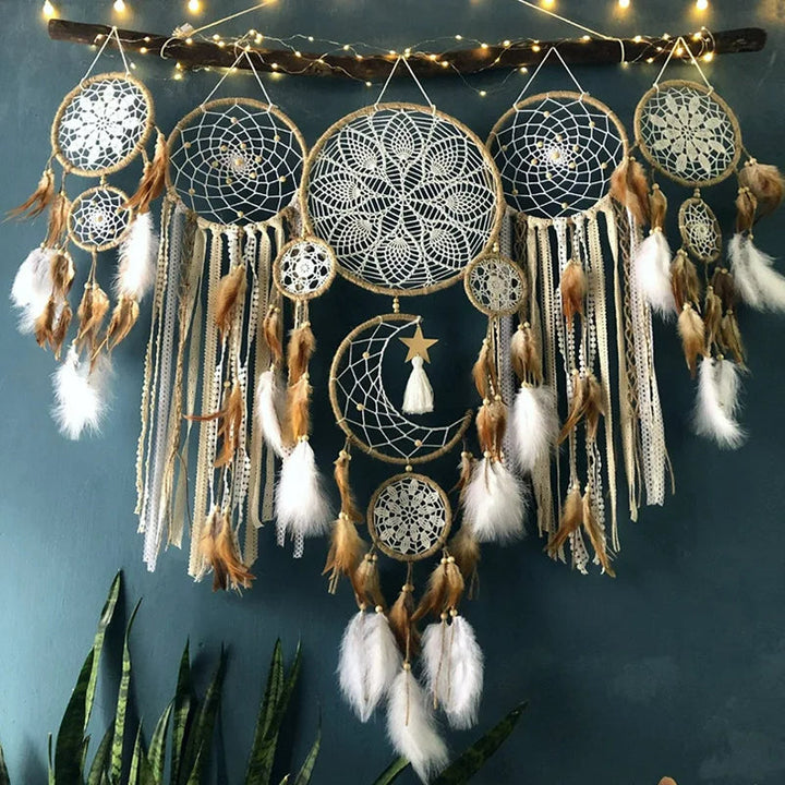 Bohemian Dreamcatcher Set for Home Decor and Spiritual Vibes-Orizon Depot