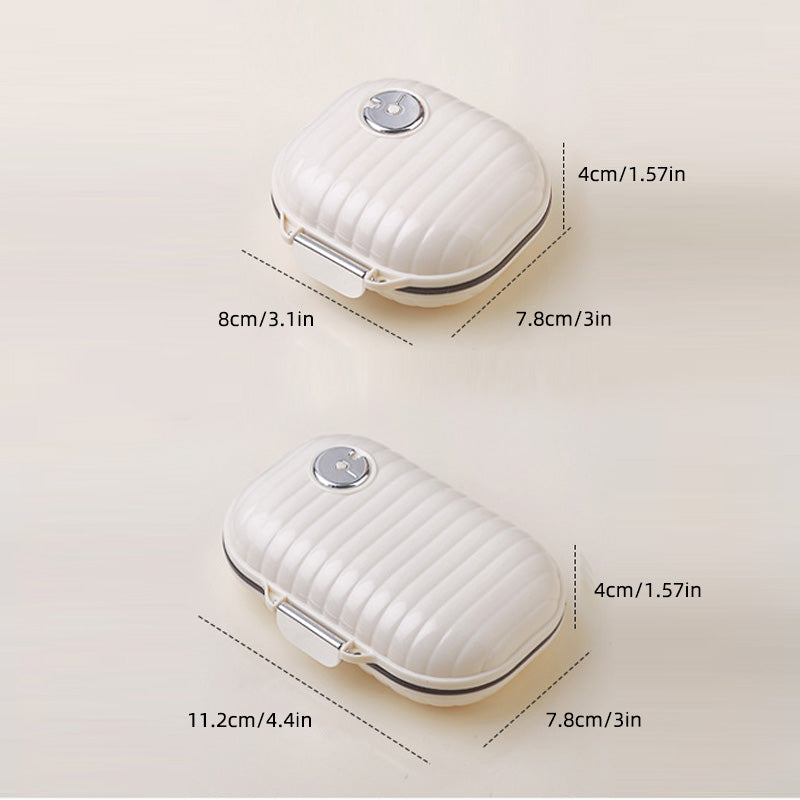 Portable Daily Pill Organizer for Convenient Medication Management-Orizon Depot