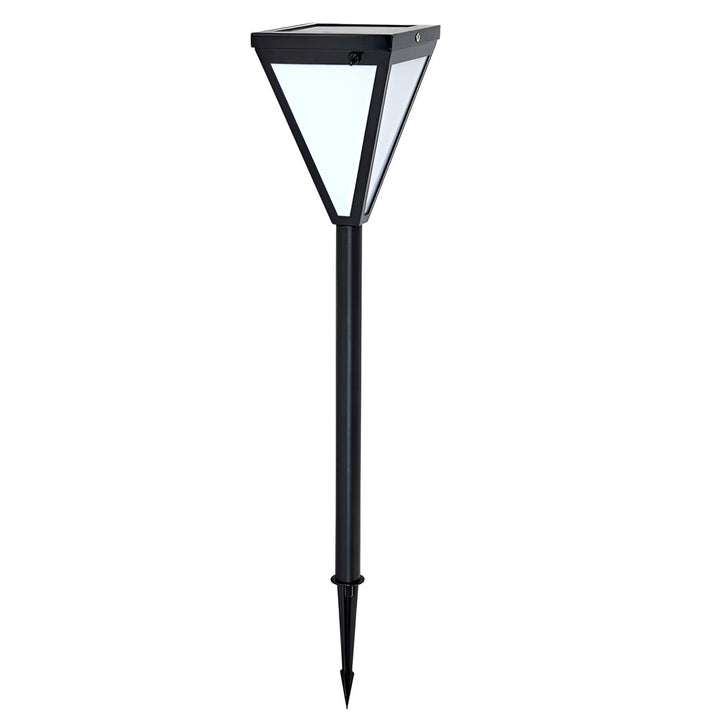 Sleek Solar LED 2.6W Waterproof Outdoor Pathway Post Light