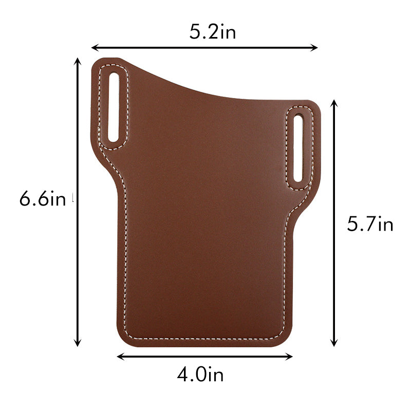 Retro Short Phone Case Belt Pouch for Easy Access and Convenience-Orizon Depot