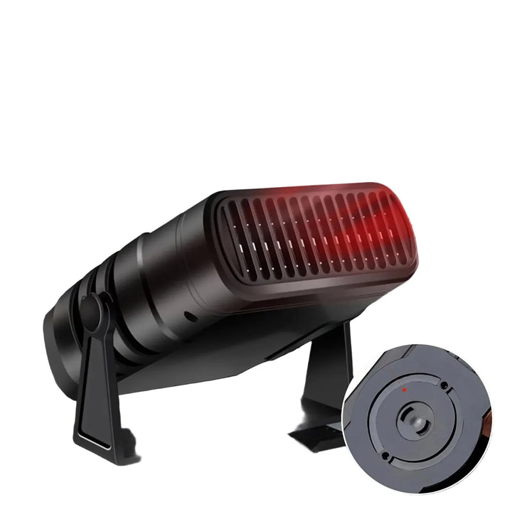 2-in-1 Car Defogger and Heater with 360° Rotating Nozzle-Orizon Depot