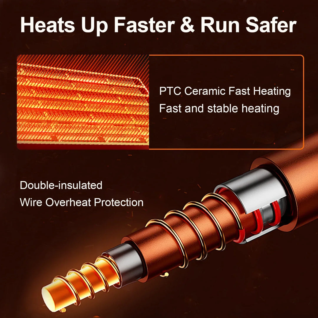 2-in-1 Car Heater Defogger for Windshield - 12V/24V-Orizon Depot