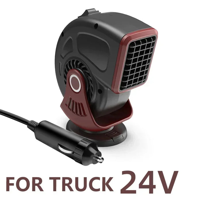 2-in-1 Car Heater Defogger for Windshield - 12V/24V-Orizon Depot