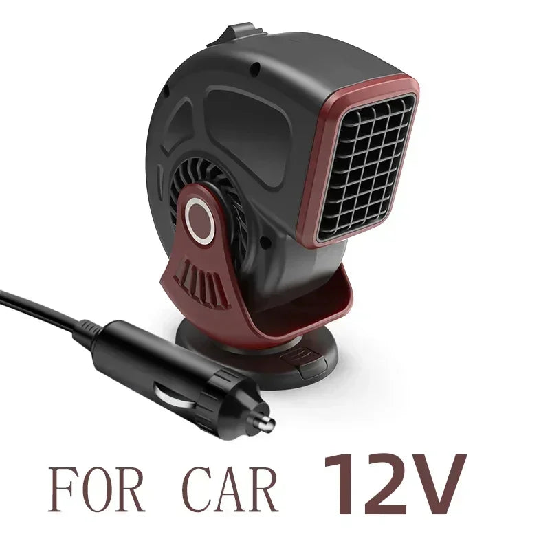 2-in-1 Car Heater Defogger for Windshield - 12V/24V-Orizon Depot