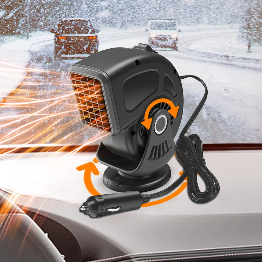 2-in-1 Car Heater Defogger for Windshield - 12V/24V-Orizon Depot