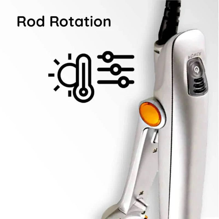 2-in-1 Rotating Hair Brush for Effortless Styling and Smoothing-Orizon Depot