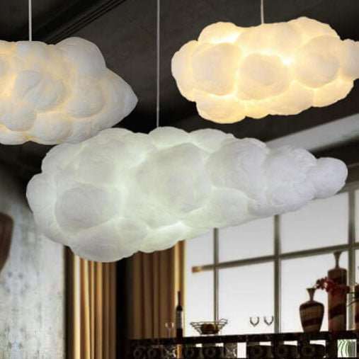 Modern Creative Floating Cloud 1-Lamp LED Pendant Light-Orizon Depot