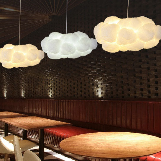 Modern Creative Floating Cloud 1-Lamp LED Pendant Light-Orizon Depot