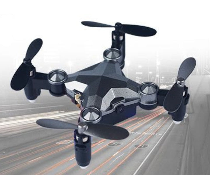 Foldable Multi-Mode Aerial Drone with Remote Control, LED Light, Camera-Orizon Depot