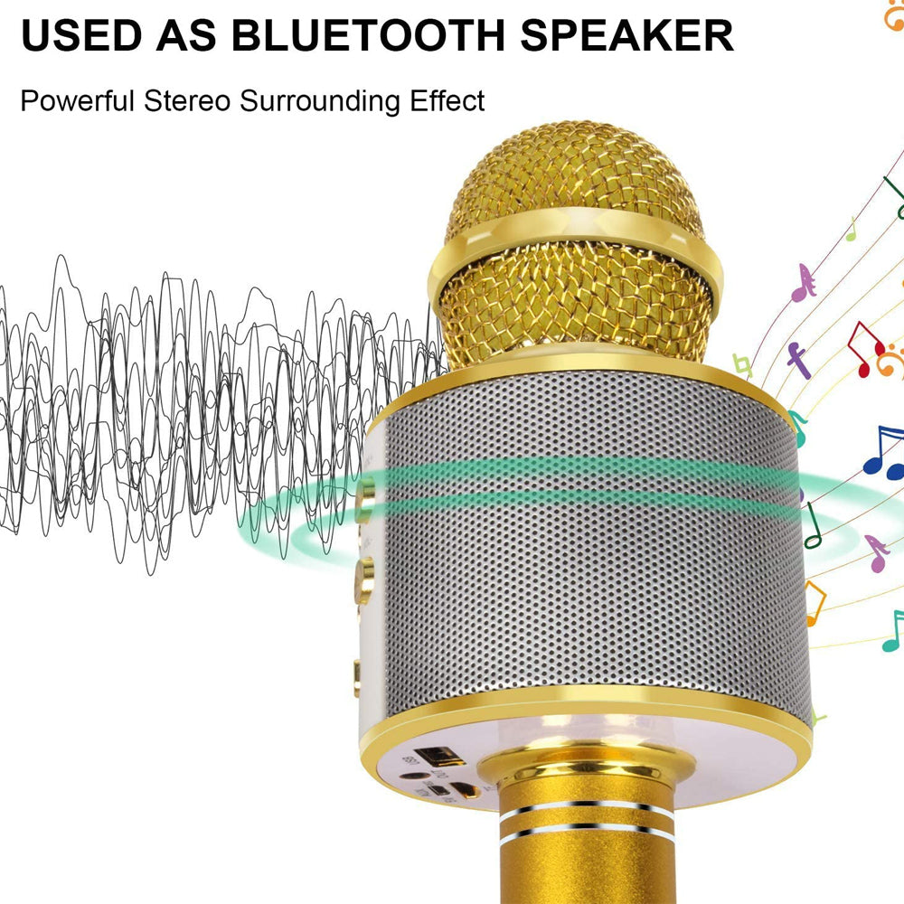 Rechargeable Wireless Bluetooth Karaoke Microphone-Orizon Depot