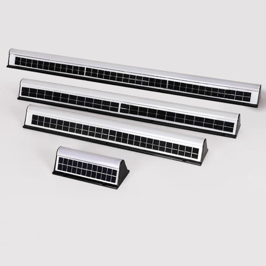Modern Long Acrylic Solar LED Waterproof Wall Light for Outdoor Garden