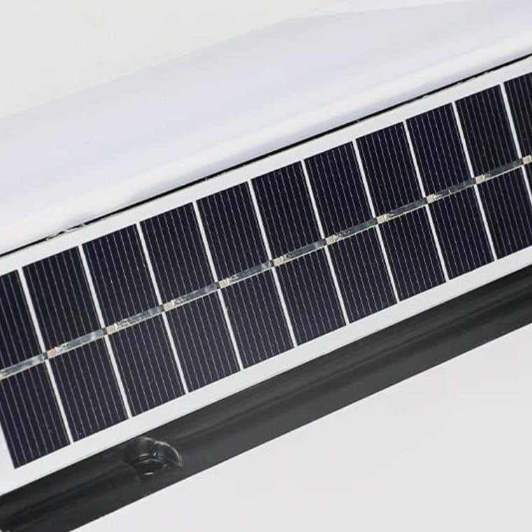 Modern Long Acrylic Solar LED Waterproof Wall Light for Outdoor Garden