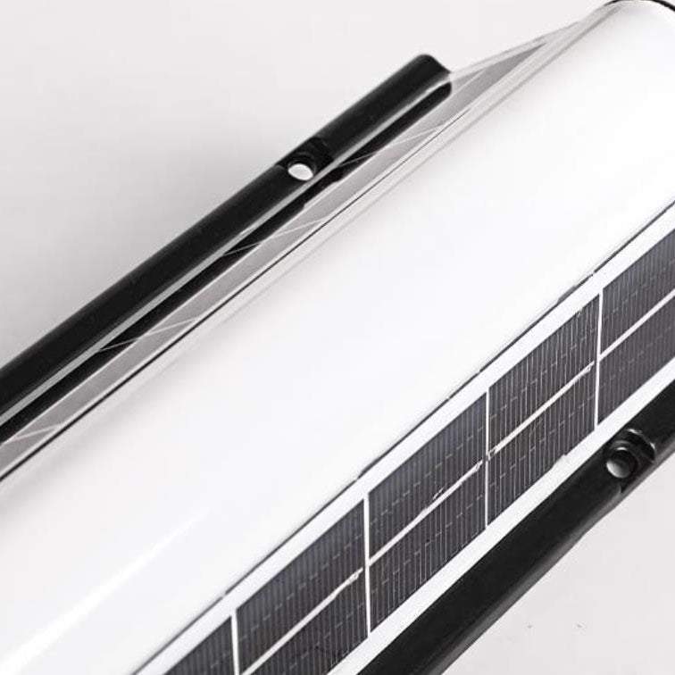 Modern Long Acrylic Solar LED Waterproof Outdoor Garden Wall Lamp-Orizon Depot