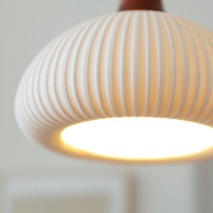 Japanese Vintage Ceramic Dome Pendant Light-Orizon Depot