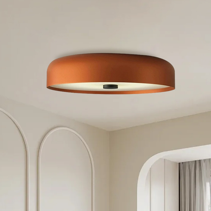 Retro Minimalist LED Ceiling Light | Stylish Flush Mount Fixture
