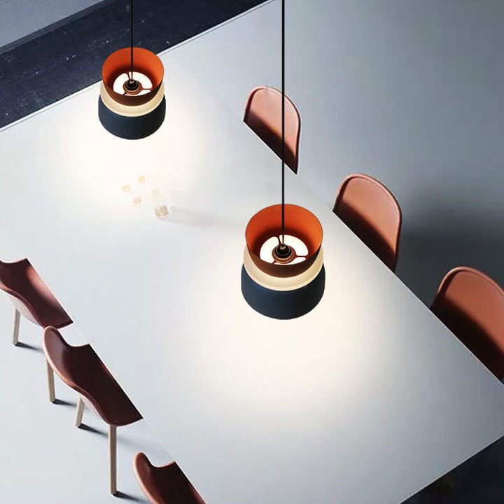 Nordic Colorful Macaron 1-Light LED Pendant Lamp-Orizon Depot