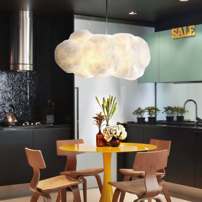 Modern Creative Floating Cloud 1-Lamp LED Pendant Light-Orizon Depot