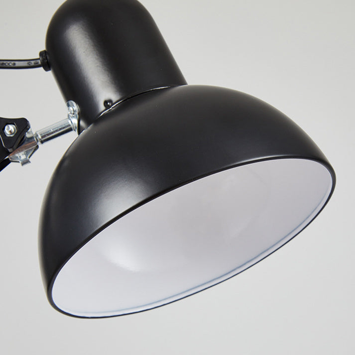 Modern Minimalist Retractable Long Arm Clip Iron ABS 1-Light Table Lamp For Bedroom-Orizon Depot