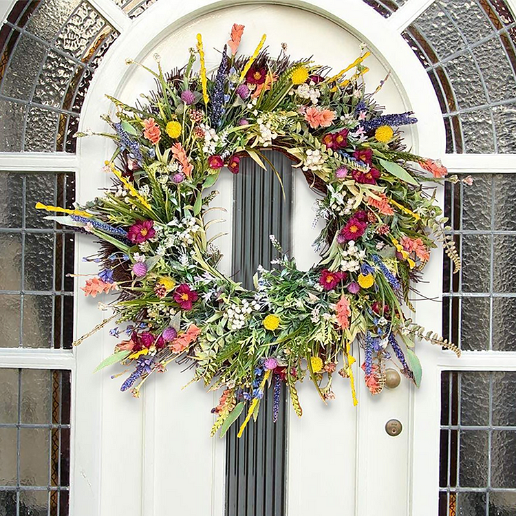Handmade Texas Wildflower Floral Crown for Festivals and Events-Orizon Depot