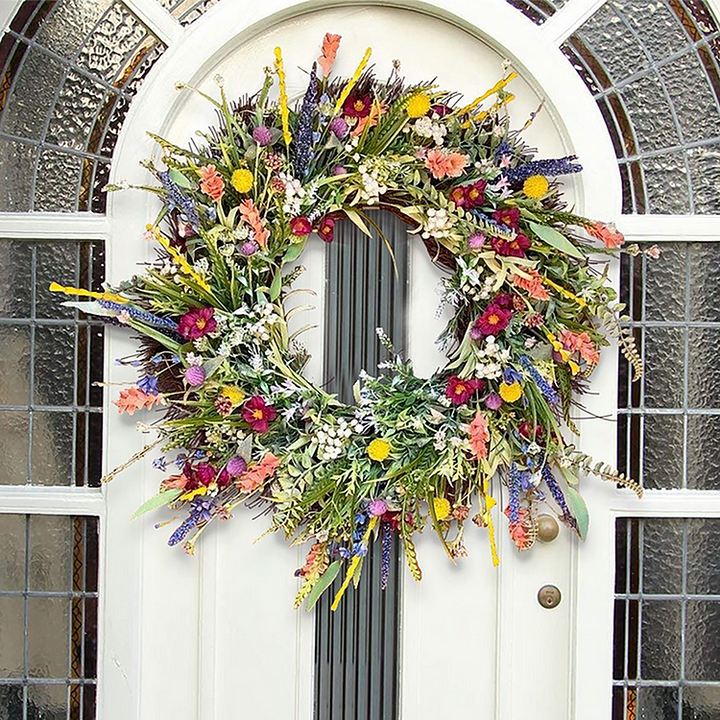 Handmade Texas Wildflower Floral Crown for Festivals and Events-Orizon Depot