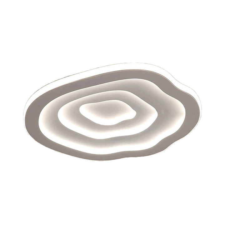 Modern Flush Mount Ripple LED Ceiling Light Fixture
