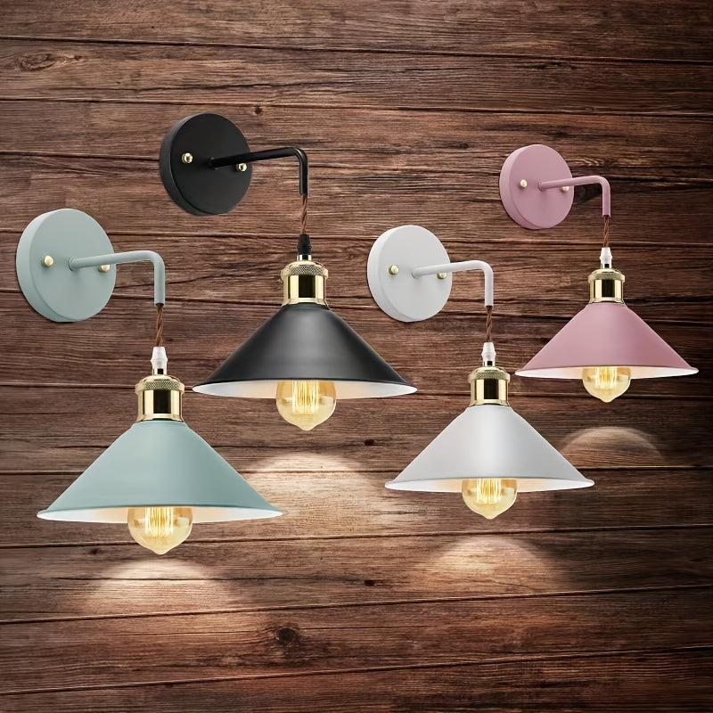 Industrial Metal Wall Sconce | Oil-Rubbed Light Fixture