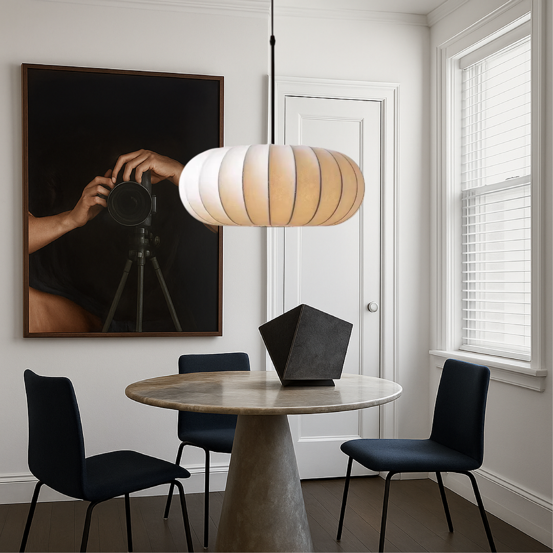 Verona Silk Pendant Light for Modern Interiors-Orizon Depot