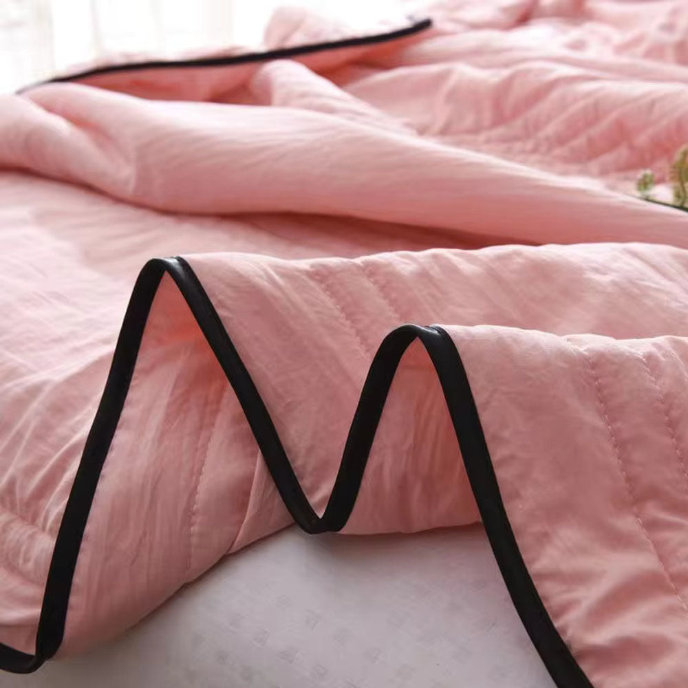 Cooling Breathable Blanket for Comfortable Warm Nights - Outdoor Decor