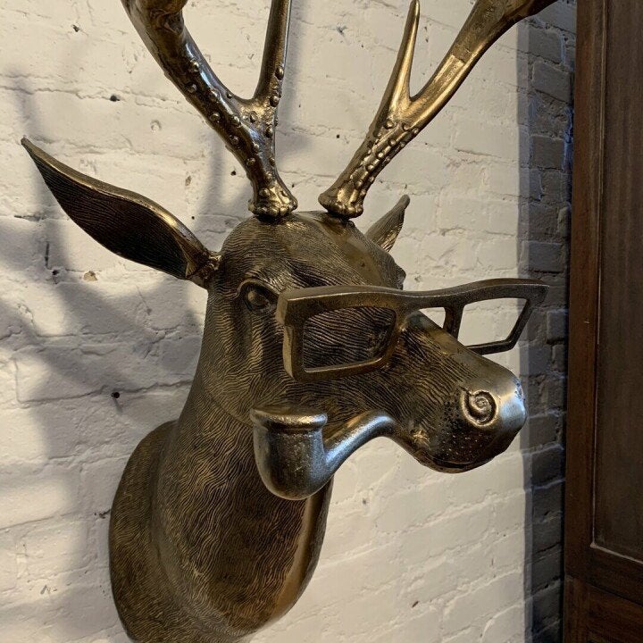 Unique Animal Head Wall Decor for Home - Stylish and Eye-Catching-Orizon Depot