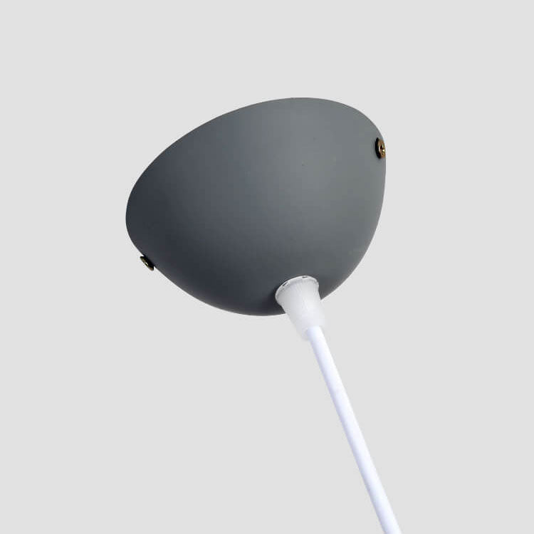 Modern Solid Color Round Head Shape Iron 1-Light hanging Lamp-Orizon Depot