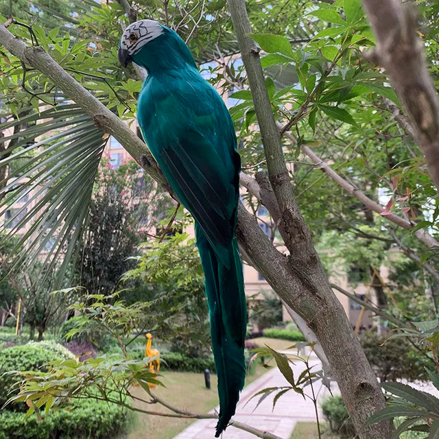 Tropical Parrot Garden Decoration for Outdoor Spaces-Orizon Depot