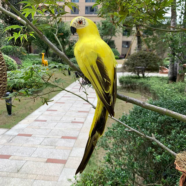 Tropical Parrot Garden Decoration for Outdoor Spaces-Orizon Depot