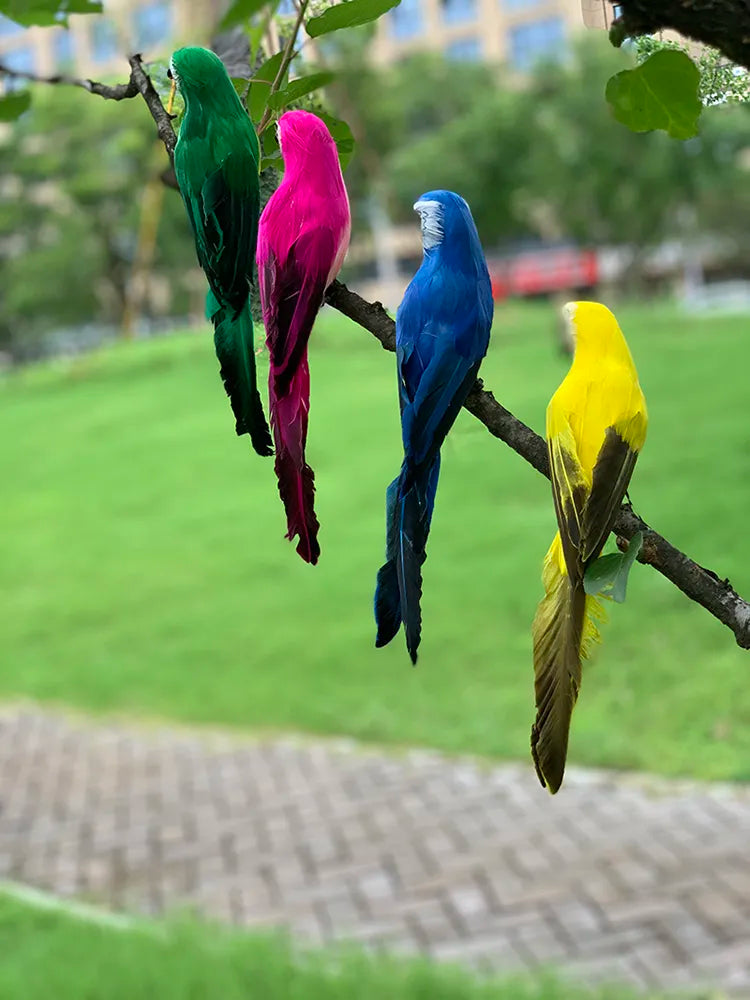Tropical Parrot Garden Decoration for Outdoor Spaces-Orizon Depot