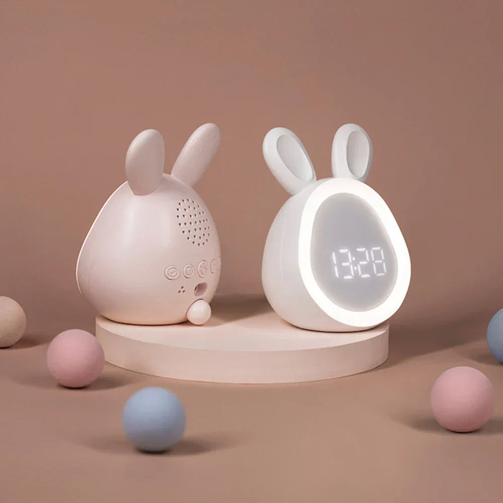 Cute Kids Alarm Clock with Night Light & Adjustable Brightness-Orizon Depot