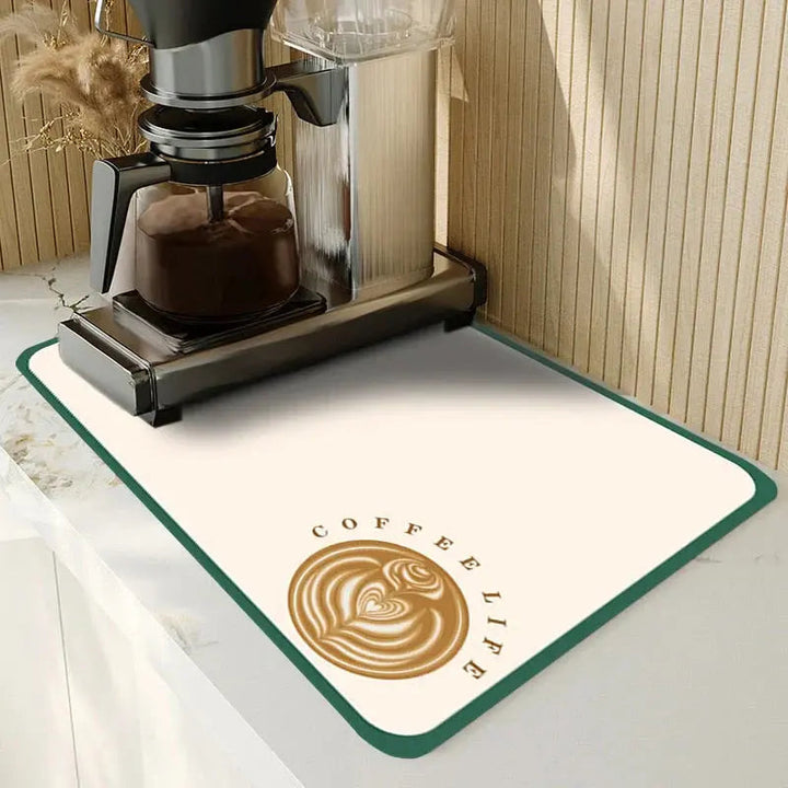 Absorbent Drip Pad | Quickly Absorbs Water | Protects Dishes