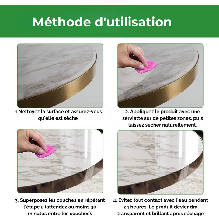 Marble Cleaner for Protection and Nanocrystalline Shine-Orizon Depot