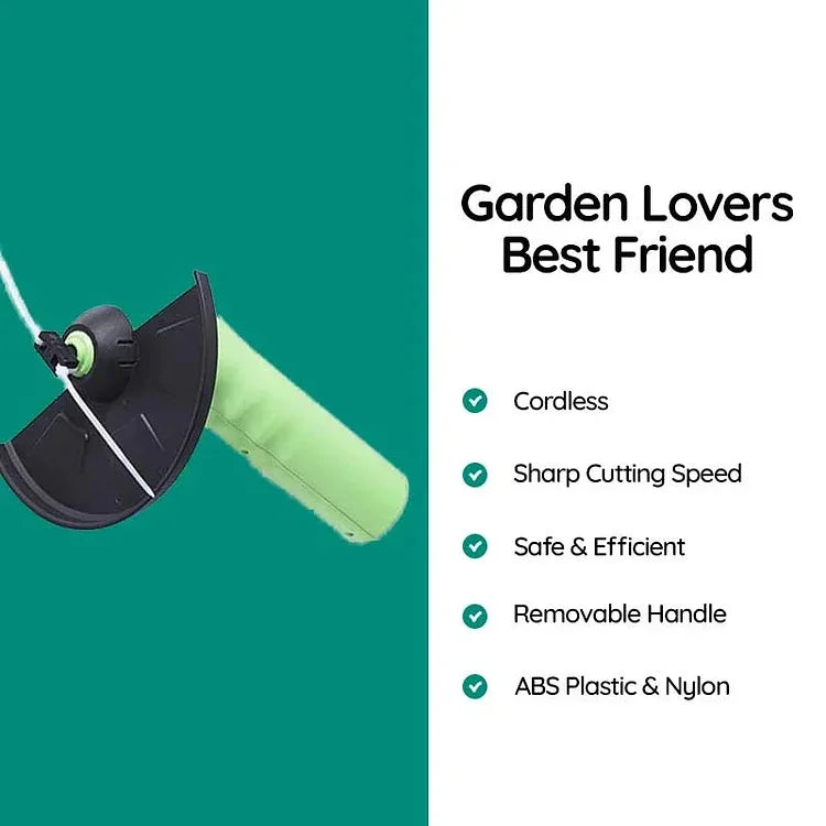 Cordless Mini Weed Trimmer for Easy Lawn Maintenance