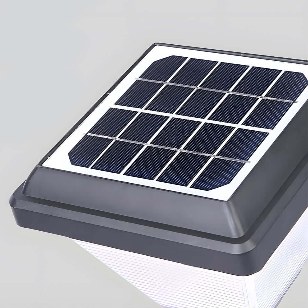 27.6-Inch Modern Black LED Solar Pathway Light-Orizon Depot