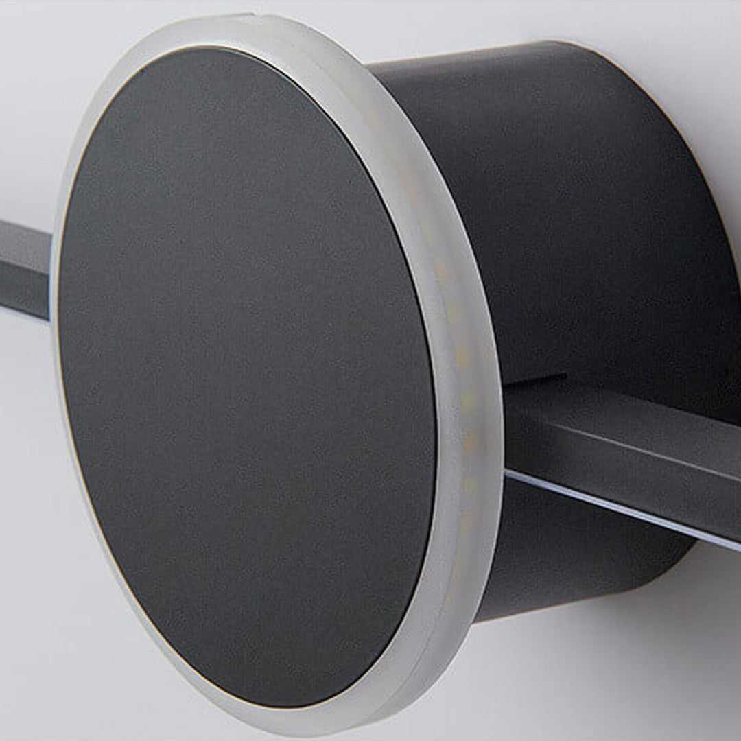 Nordic Minimalist Long Disc LED Vanity Light Wall Sconce Light-Orizon Depot